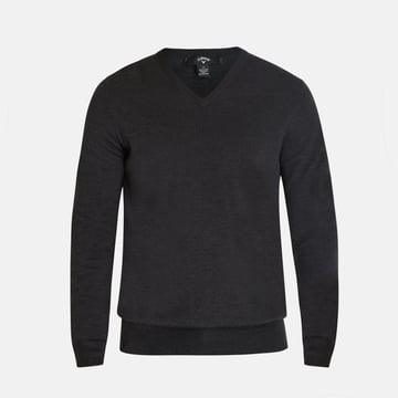 Ls V-Neck Merino Harmaa Callaway