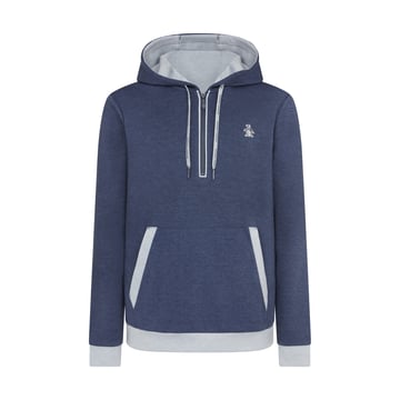 OP Ls Earl Hoodie Color Blå Original Penguin