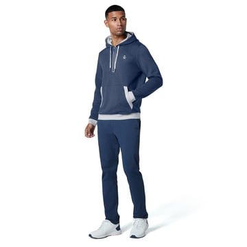 OP Ls Earl Hoodie Color Blå Original Penguin