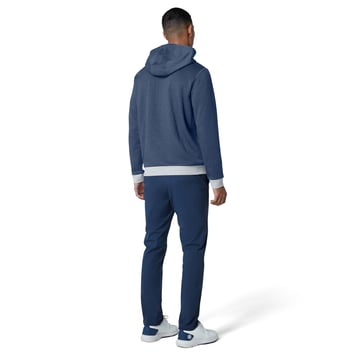 OP Ls Earl Hoodie Color Blå Original Penguin