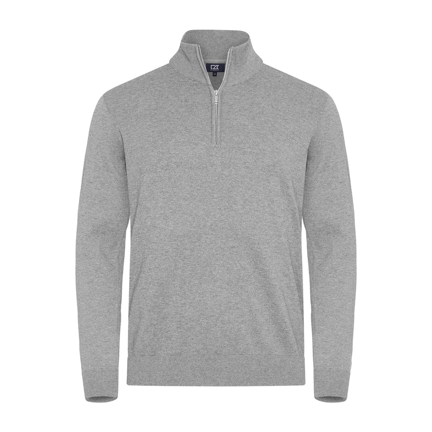 Oakville Half Zip Sweater Grau