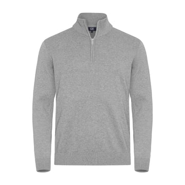 Oakville Half Zip Sweater Grau Cutter & Buck