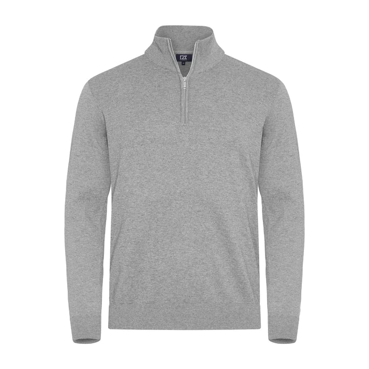 Oakville Half Zip Sweater Grau Cutter & Buck