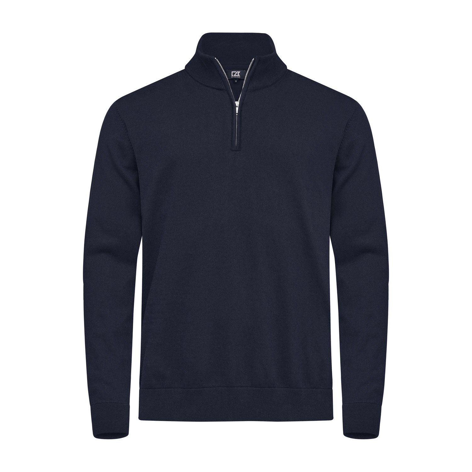 Oakville Half Zip Sweater Blau