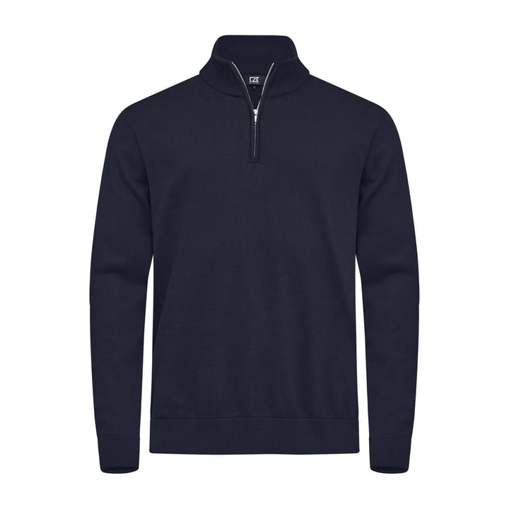 Oakville Half Zip Sweater Blau Cutter & Buck