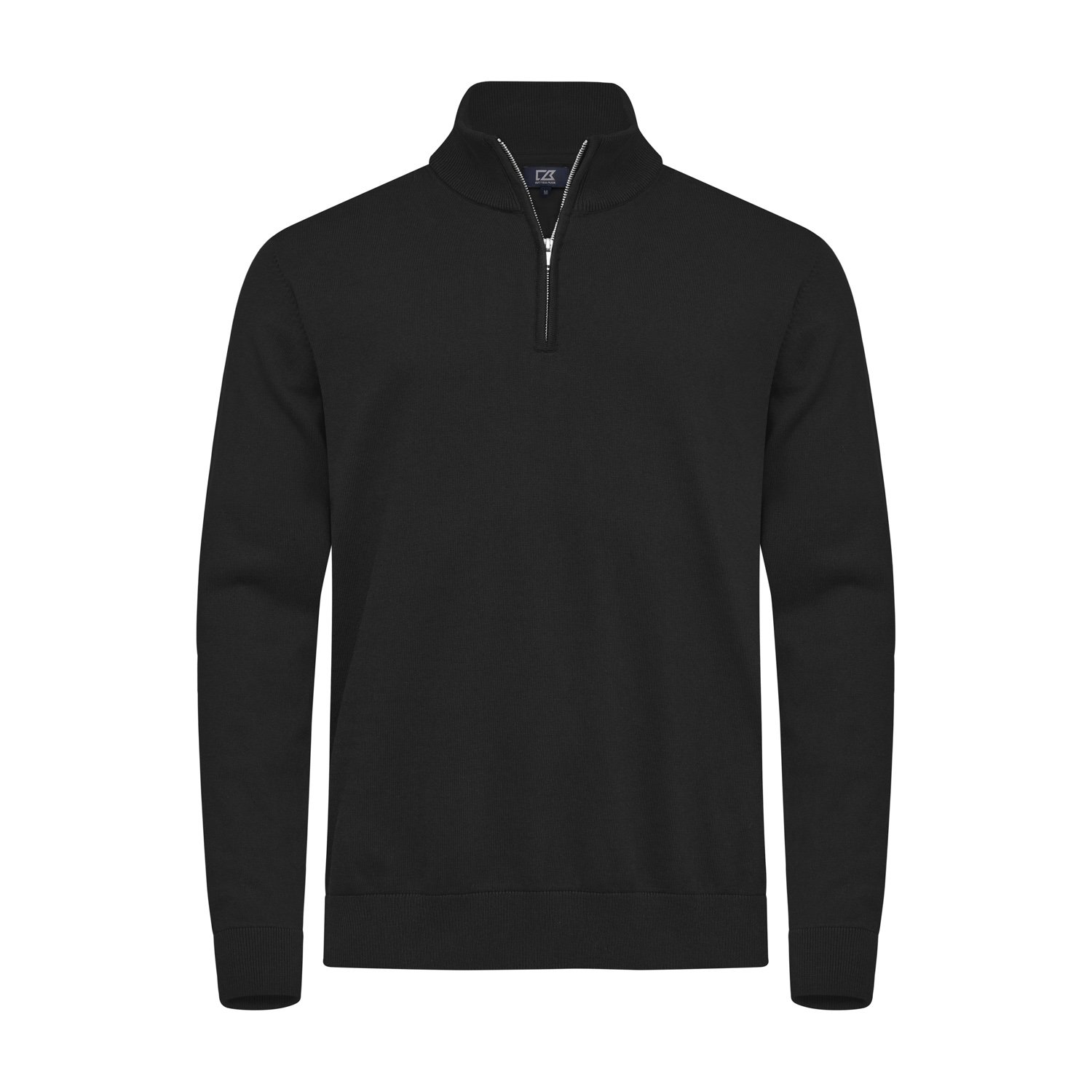 Oakville Half Zip Sweater Schwarz