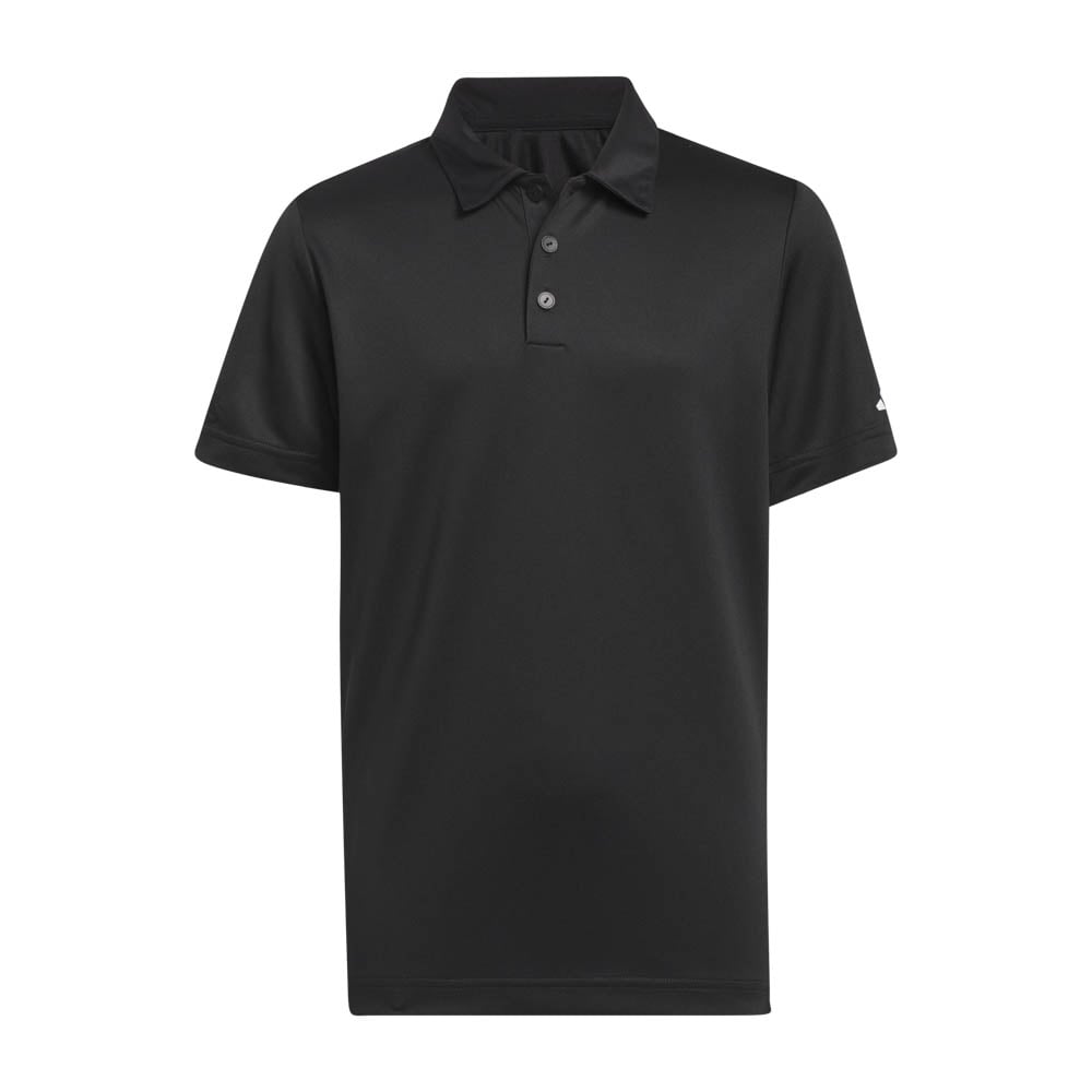 Performance Short Sleeve Polo Shirt Kids Svart