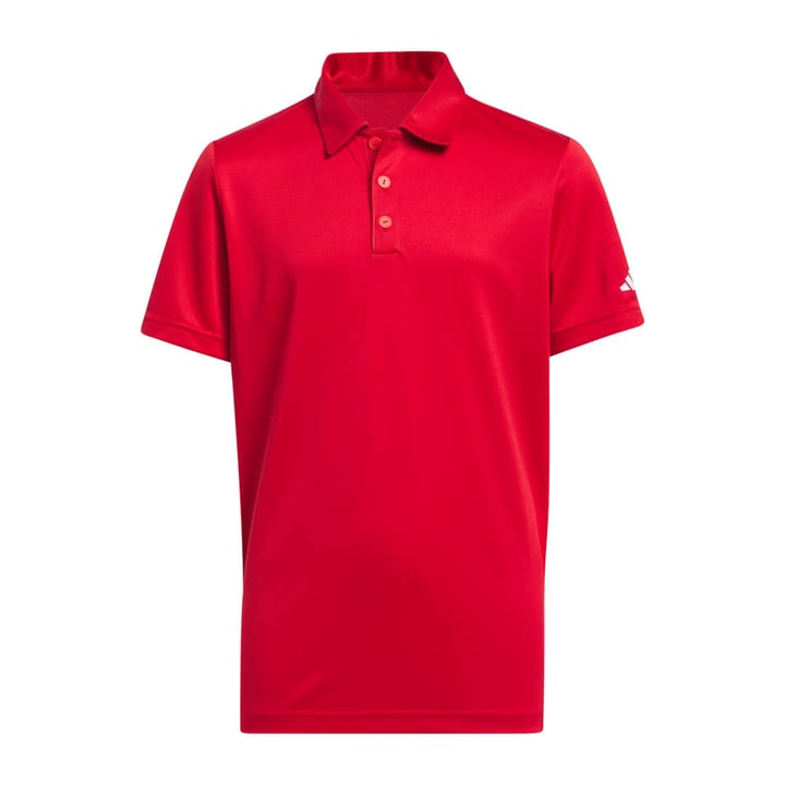 Performance Short Sleeve Polo Shirt Kids Adidas