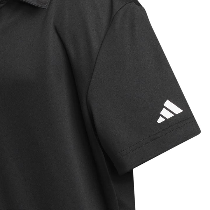 Performance Short Sleeve Polo Shirt Kids Svart Adidas