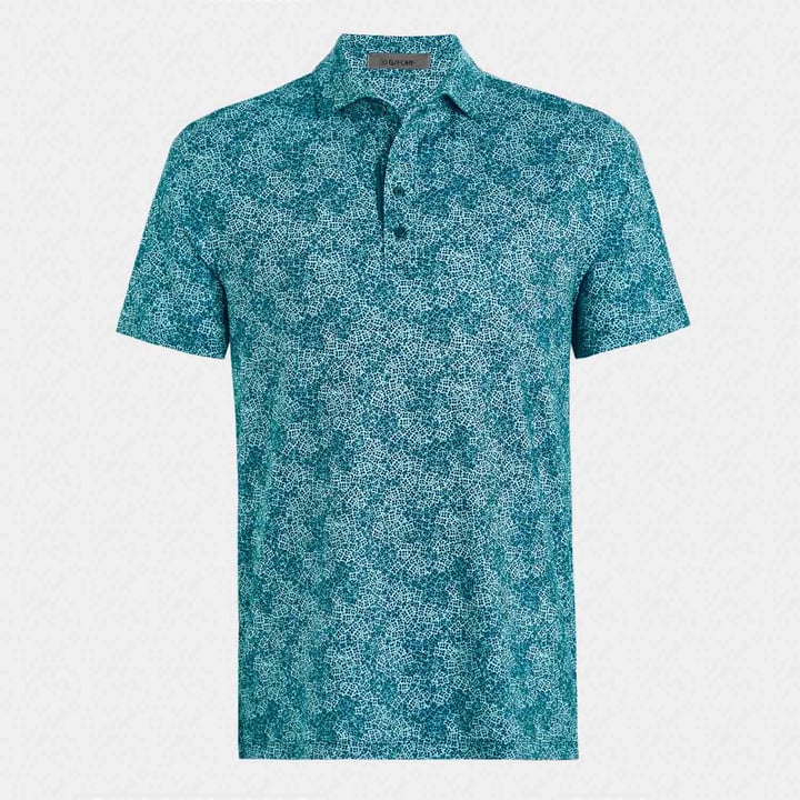 Hydrangea Tech Jersey Polo Grön G/Fore