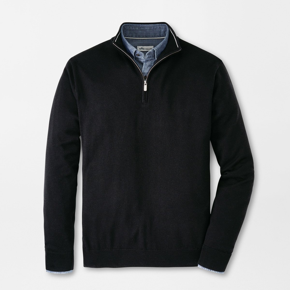 Autumn Crest Quarter-Zip Svart