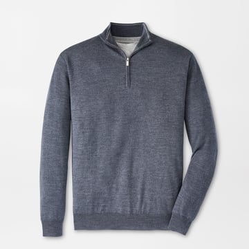 Autumn Crest Quarter-Zip Grå Peter Millar