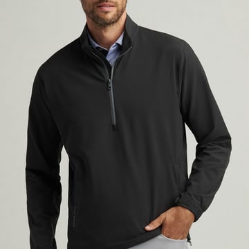 Dunes Half-Zip Svart Peter Millar