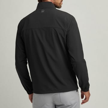 Dunes Half-Zip Svart Peter Millar