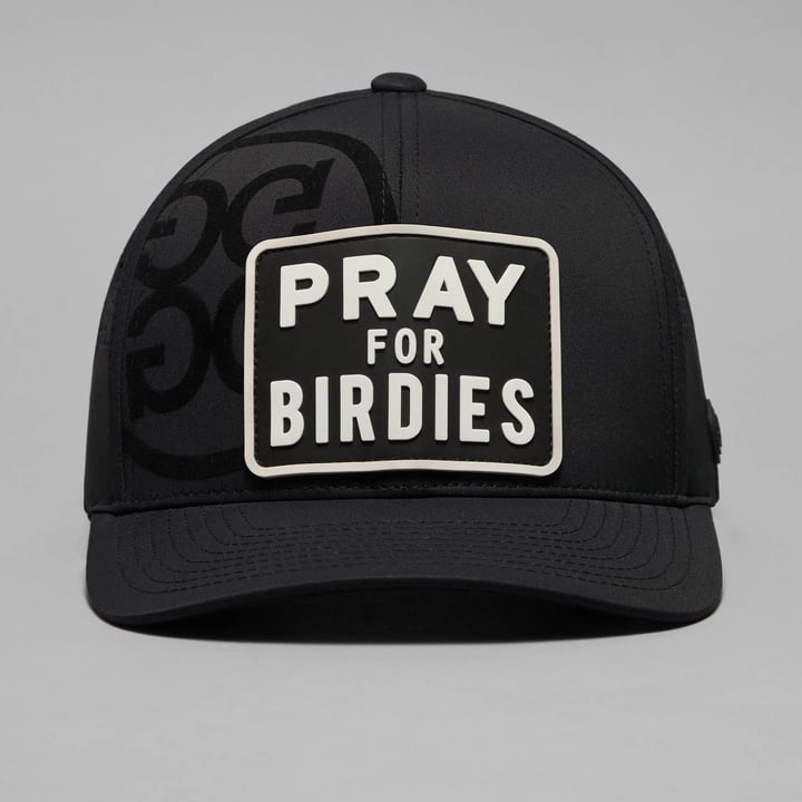 Pray For Birdies Patch Perforated Svart G/Fore