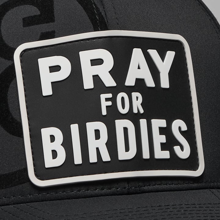 Pray For Birdies Patch Perforated Svart G/Fore