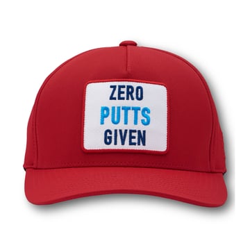 Zero Putts Given Snapback Röd G/Fore