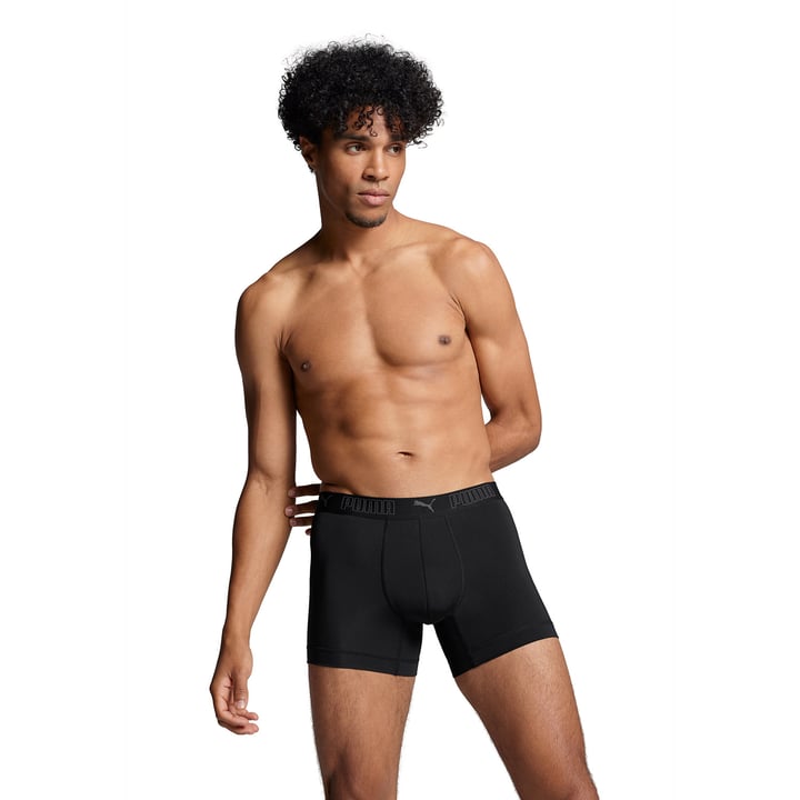 Boxer Puma Microfiber - Underwear Black Mens