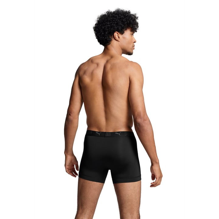 Puma Microfiber Boxer Underwear - Mens Black