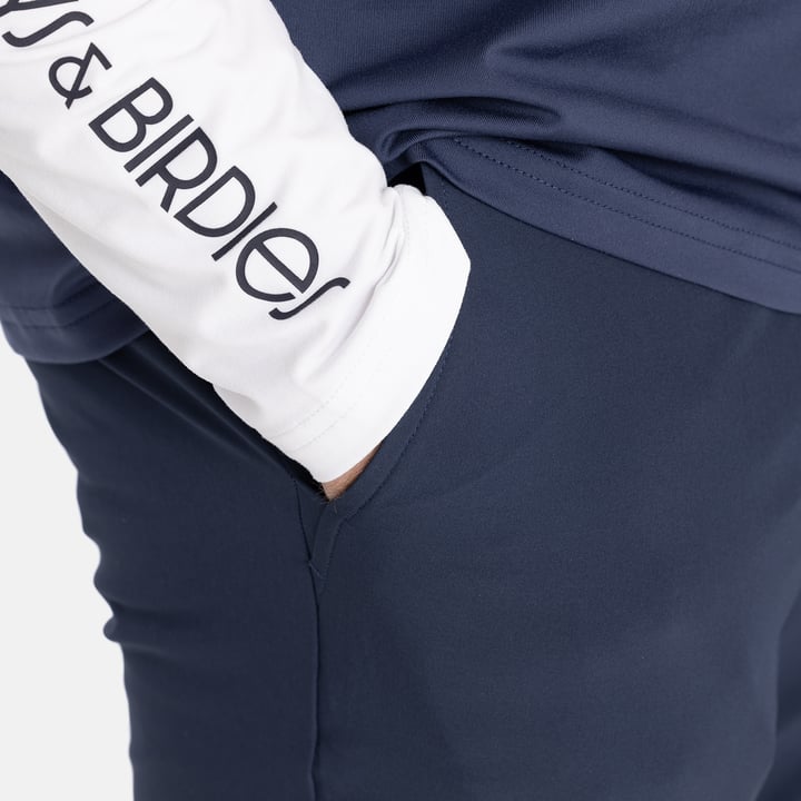 M 4-Way Stretch Pant Blå Bogeys & Birdies