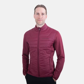 M Hybrid Padded Jkt Röd Bogeys & Birdies