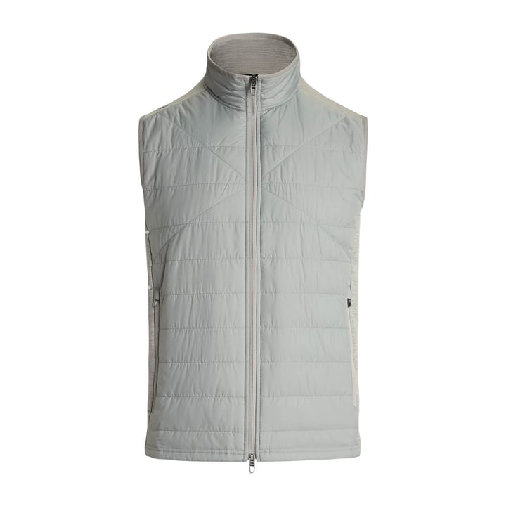 Knit Full Zip Vest Performance Wool Ralph Lauren