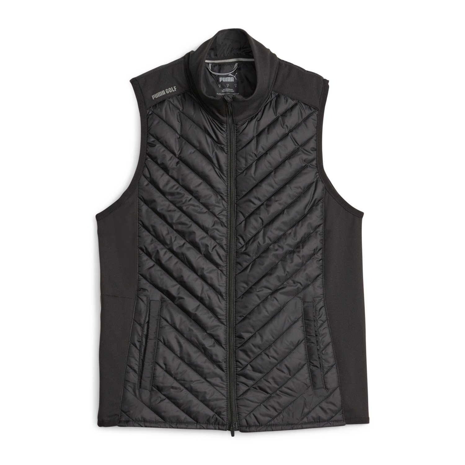 W Frost Quilted Vest Svart