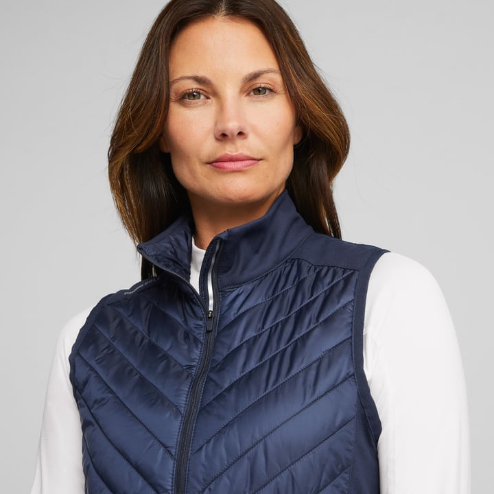 W Frost Quilted Vest Puma