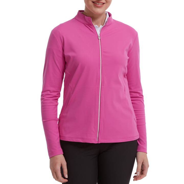 Full-Zip Midlayer Pink FootJoy