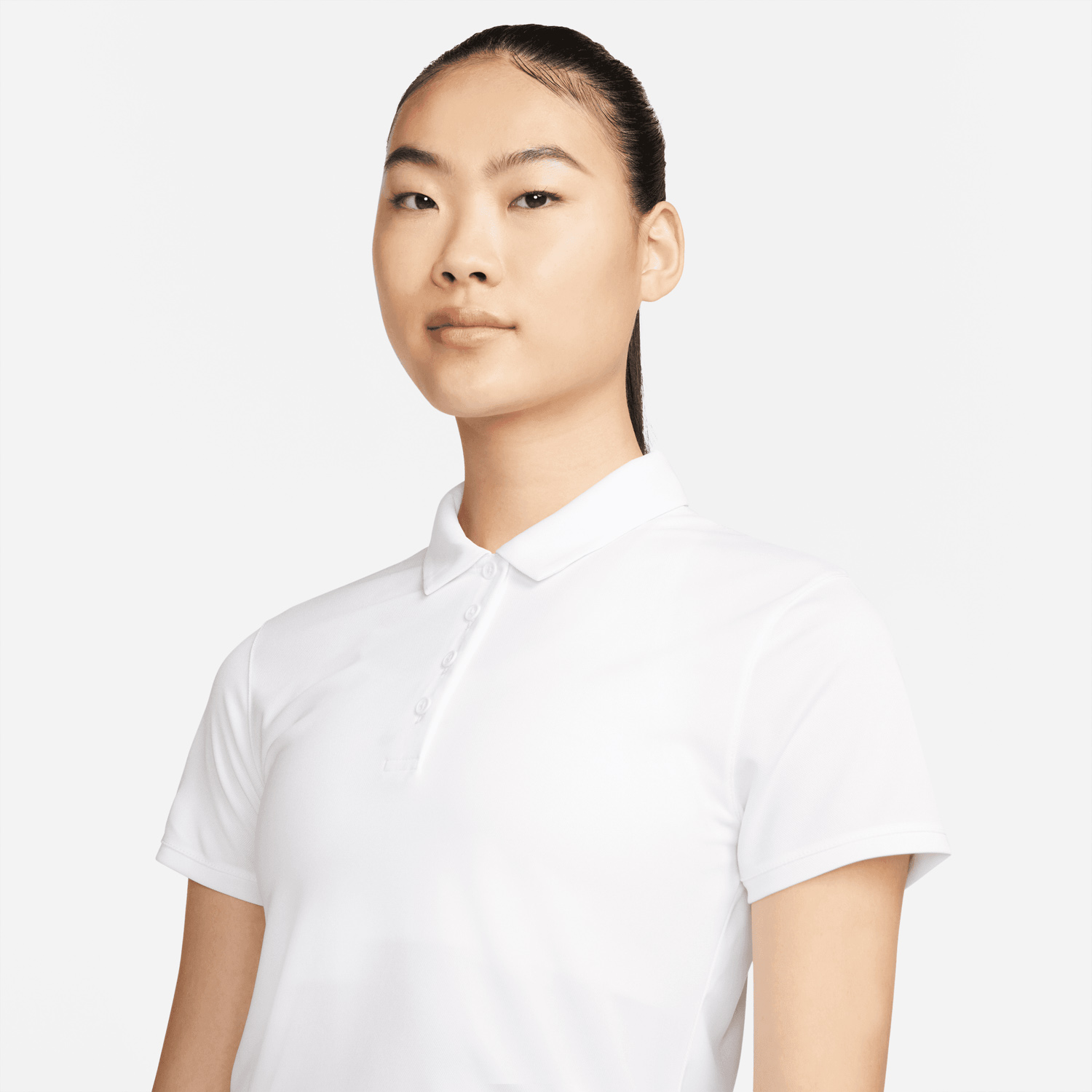 White nike cheap polo shirt womens