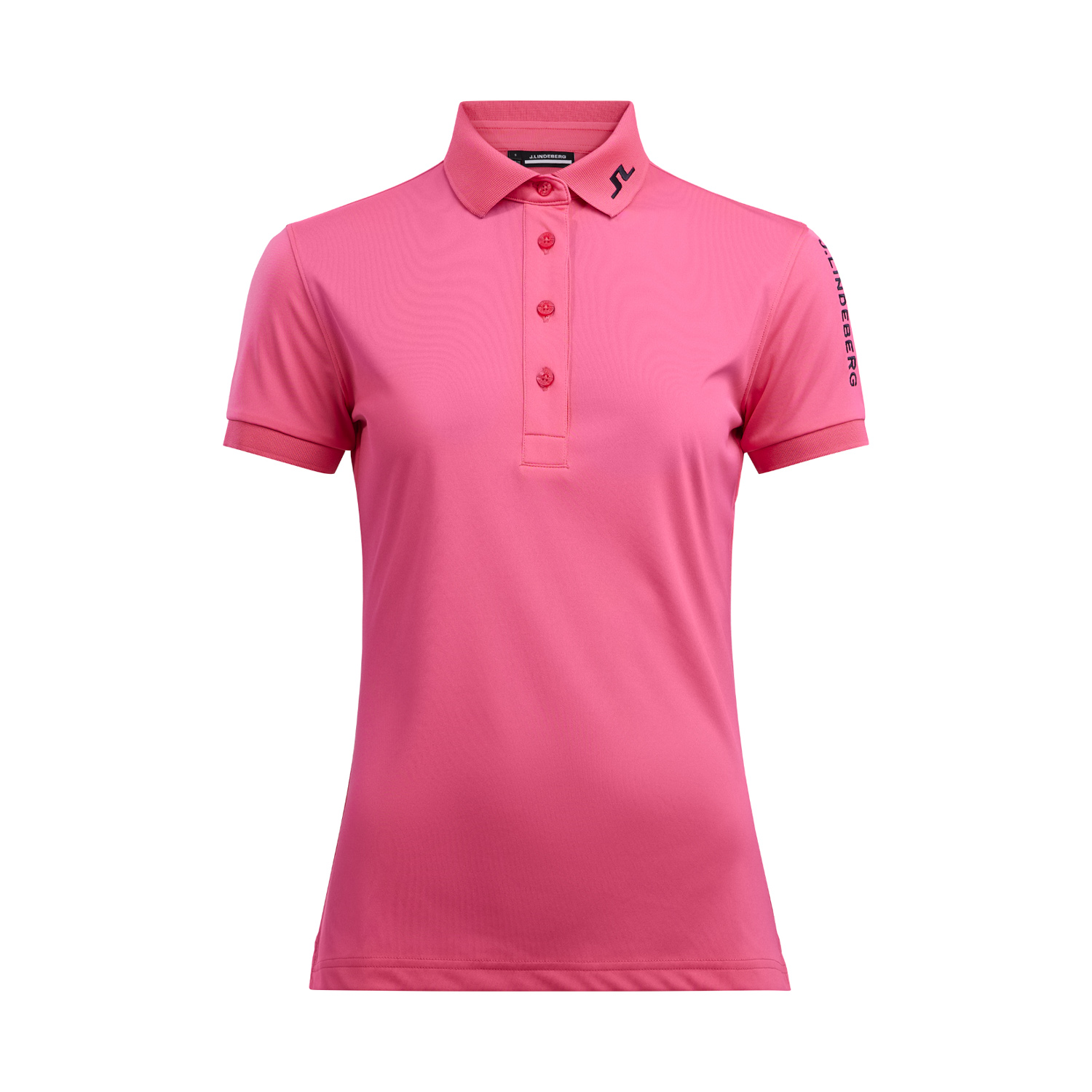 light pink golf polo