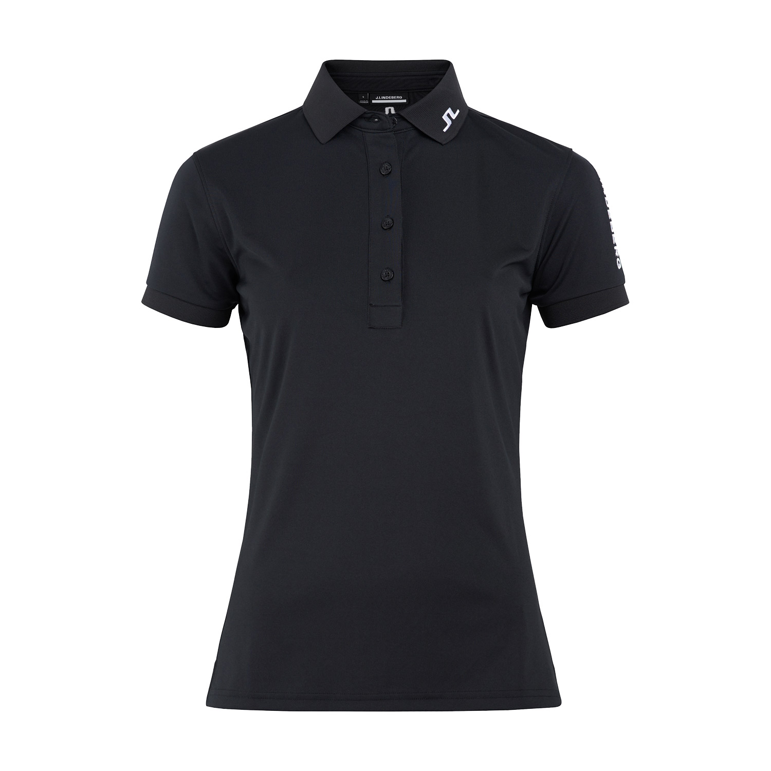 Tour Tech Golf Polo: Black XXL