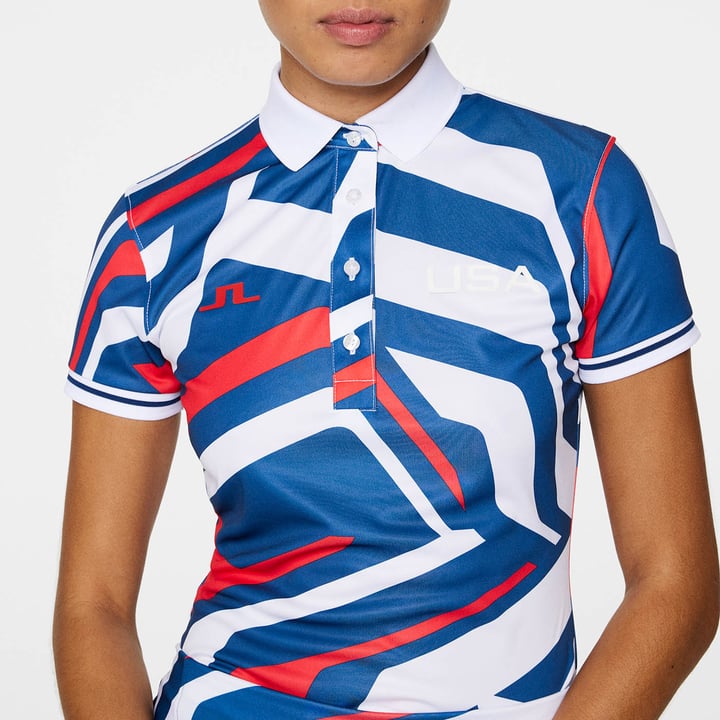 Felicite Print Polo J.Lindeberg