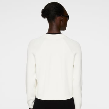 Zoe Knitted Sweater Blanche J.Lindeberg