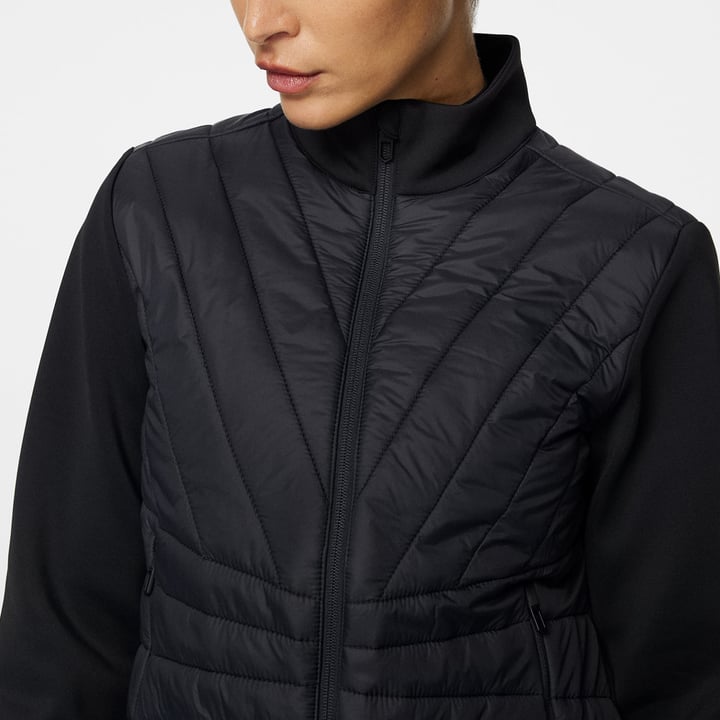 Holma Quilt Hybrid Jacket Svart J.Lindeberg