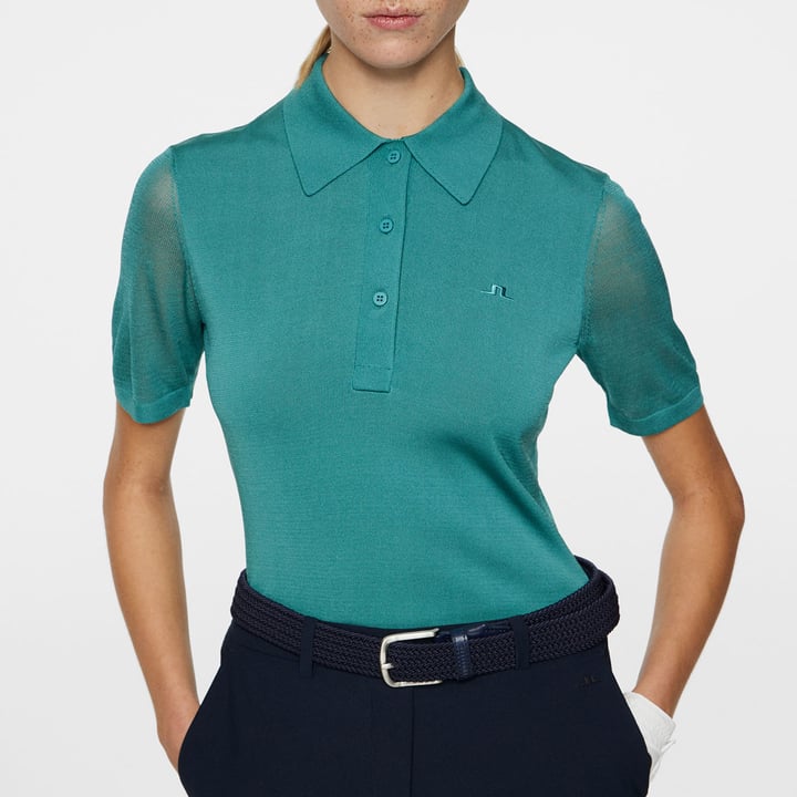 Amandine Knitted Polo J.Lindeberg