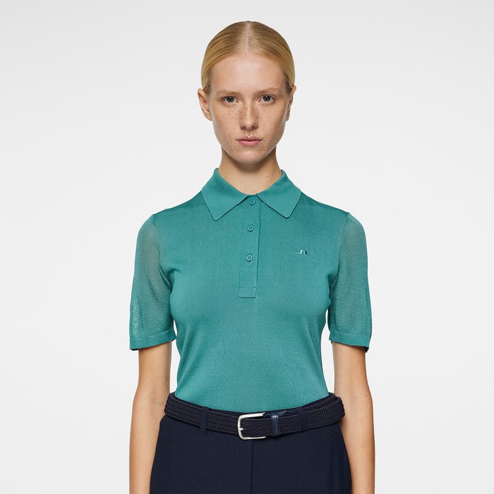 Amandine Knitted Polo J.Lindeberg