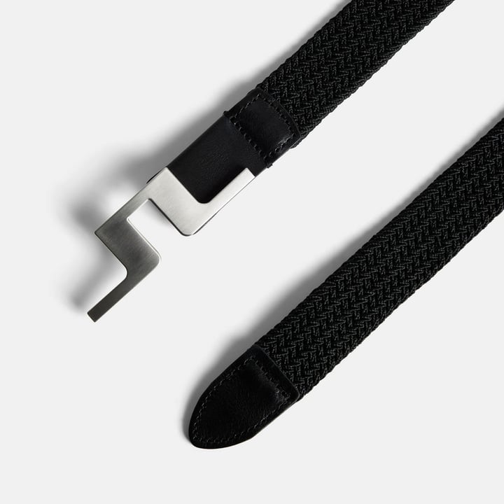 Lykke Braided Belt Svart J.Lindeberg