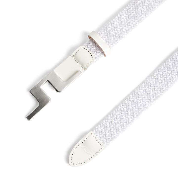 Lykke Braided Belt Vit J.Lindeberg