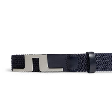 Lykke Braided Belt Blå J.Lindeberg