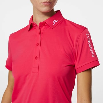 Tour Tech Polo Red J.Lindeberg