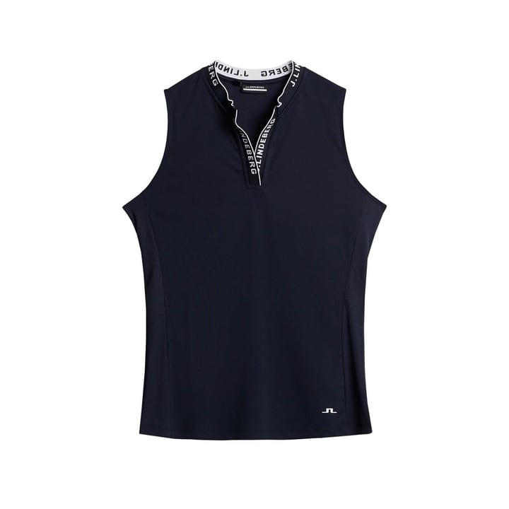 Leya Sleeveless Top Blå J.Lindeberg