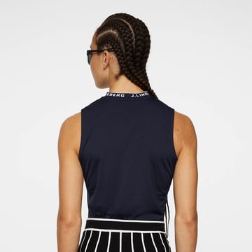 Leya Sleeveless Top Blå J.Lindeberg