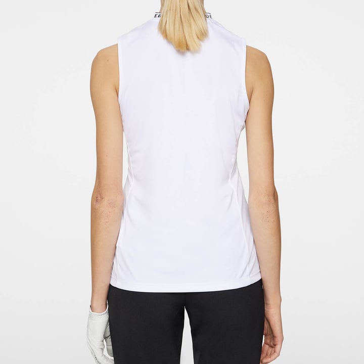 Leya Sleeveless Top Hvid J.Lindeberg