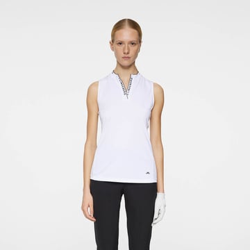 Leya Sleeveless Top Hvid J.Lindeberg