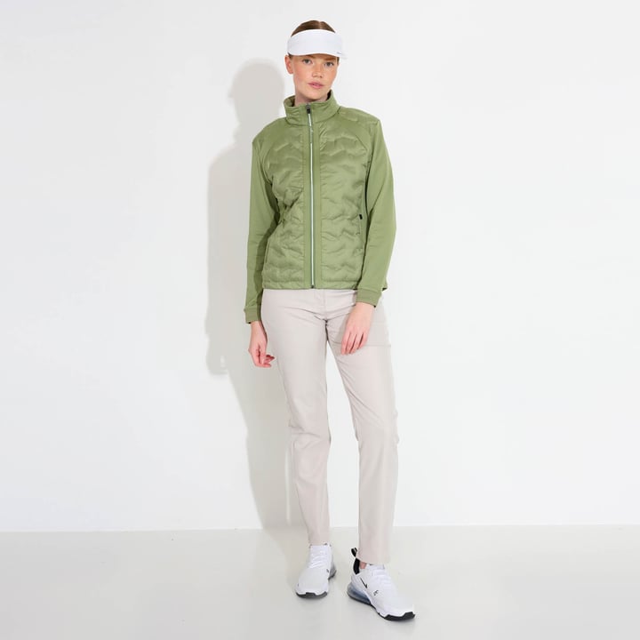 W Portrush Hybrid Jacket Vert Abacus