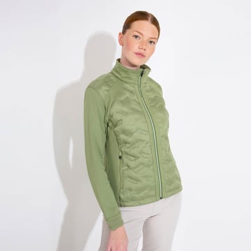 W Portrush Hybrid Jacket Vert Abacus