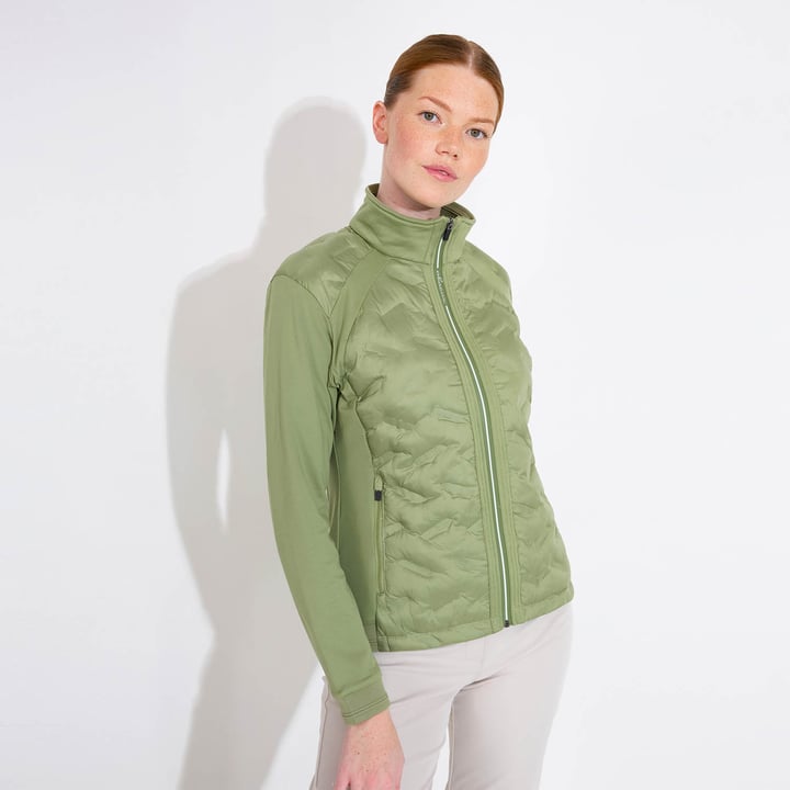 W Portrush Hybrid Jacket Vert Abacus