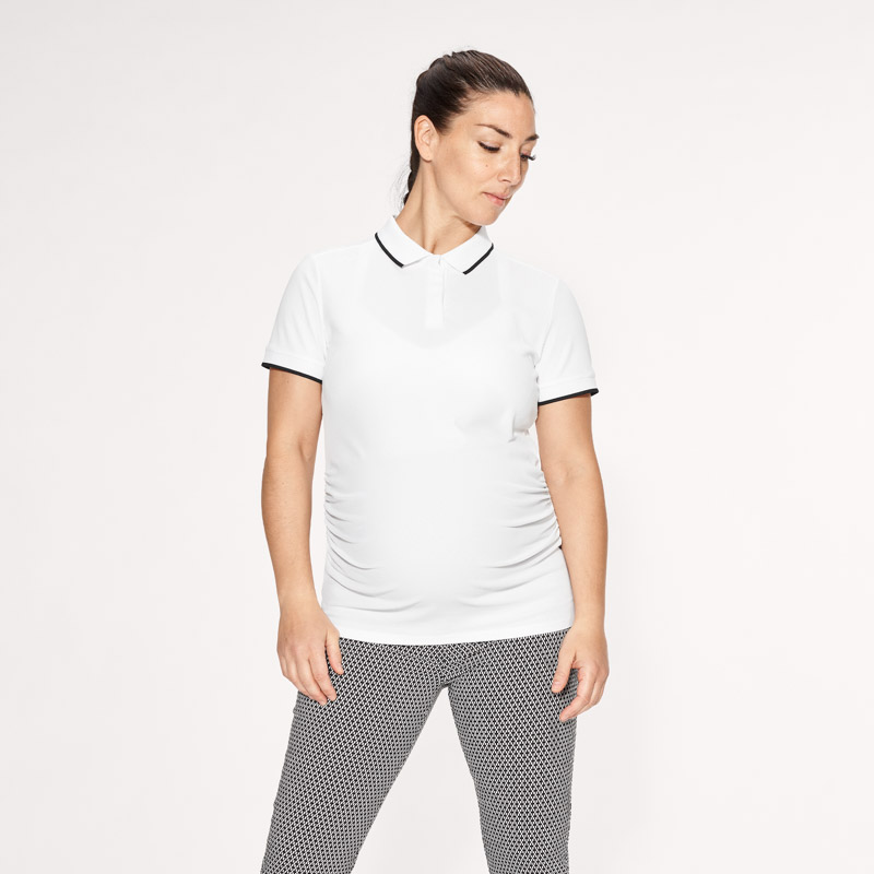 Röhnisch Nova Maternity White - Polo shirts Ladies