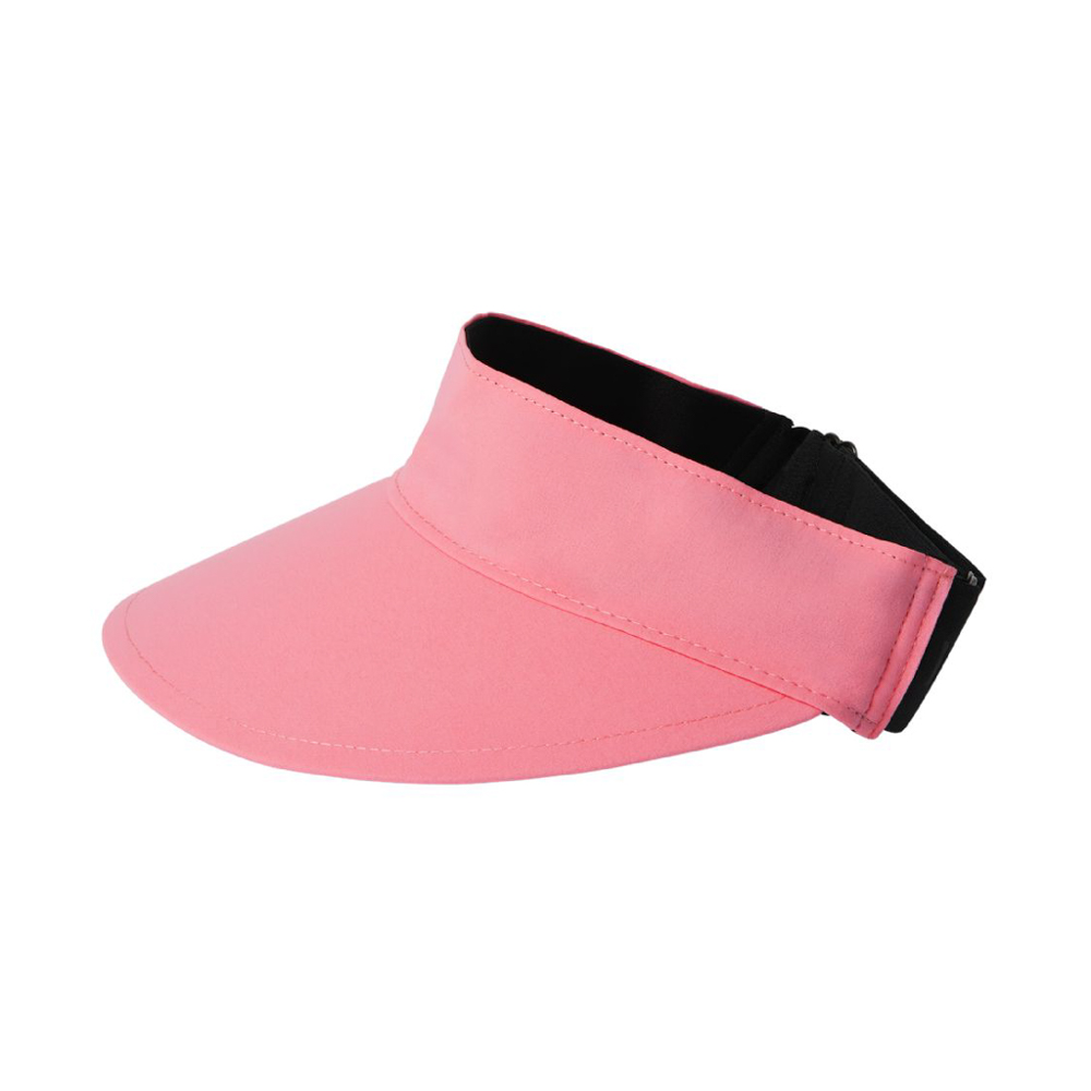 visor with elastic back